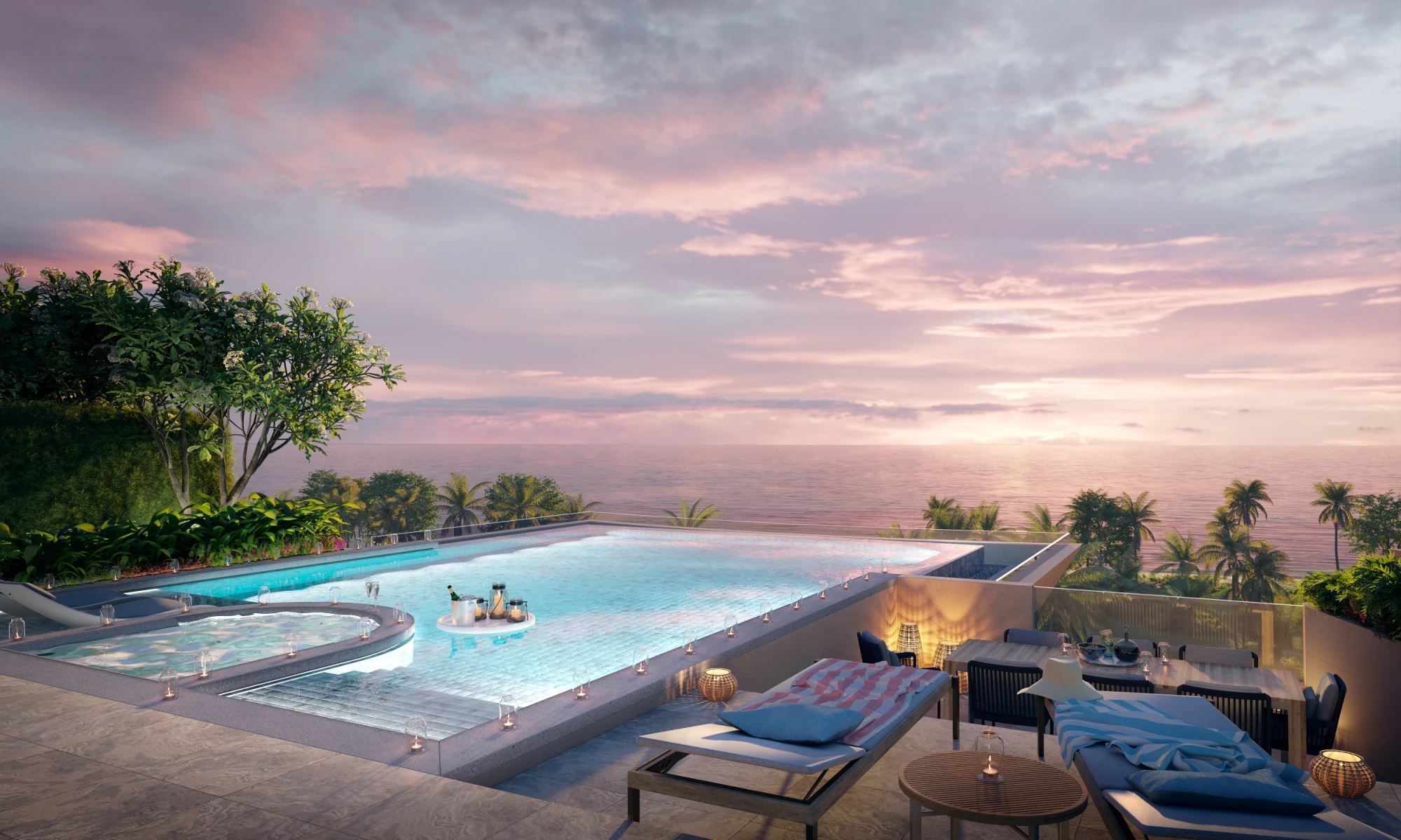 BANYAN TREE BEACH RESIDENCES SIRENA: Prices and layouts management company
